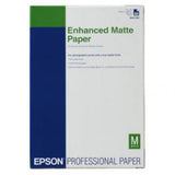Epson Enhanced Matte Paper, DIN A3+, 192 g/m², 100 hojas medios de comunicación de gran formato 32,9 mm 260 µm 192 g/m² Mate