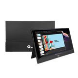 Qian QMP-IP16S televisor y monitor portátil Negro 39.6 cm (15.6") LCD 1920 x 1080 Pixeles, Full HD, 16.7 millones de col