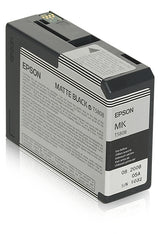 Epson Cartucho T580800 negro mate Cartucho de Tinta Tinta a base de pigmentos Impresión por inyección de tinta Stylus Pro 3880
Stylus Pro 3800 1 pieza(s)