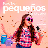 BOCINA VORAGO BSP-205 BLUETOOTH / MSD / USB / 3.5MM MICRÓFONO CON MODOS DE VOZ COLOR AZUL