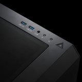 XPG STARKER Mid-Tower Negro carcasas ordenador SPCC Escritorio PC Negro