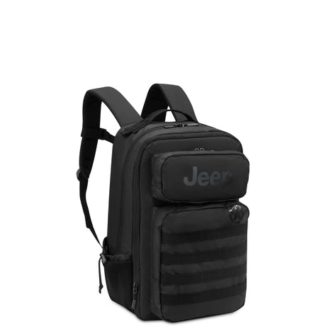Delsey J02744610-00 maletín para laptop 39.6 cm (15.6") Mochila Negro, Tirante para hombro, 800 g