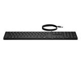 HP Teclado de sobremesa con cable HP 320K Teclados Oficina Alámbrico No
