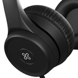 Klip Xtreme KCH-510 audífono y auriculare Auriculares Alámbrico Diadema Oficina/Centro de llamadas Negro, 20 - 20000 Hz,
