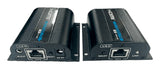 Saxxon LKV372PRO-4.0 extensor audio/video Transmisor y receptor de señales AV Negro
