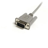 StarTech.com Cable Alargador de 1,8m de Extensión DB9 Serie RS232 EGA Macho a Hembra - Extensor Gris Cable Gris 1,8 m DB-9 DB-9