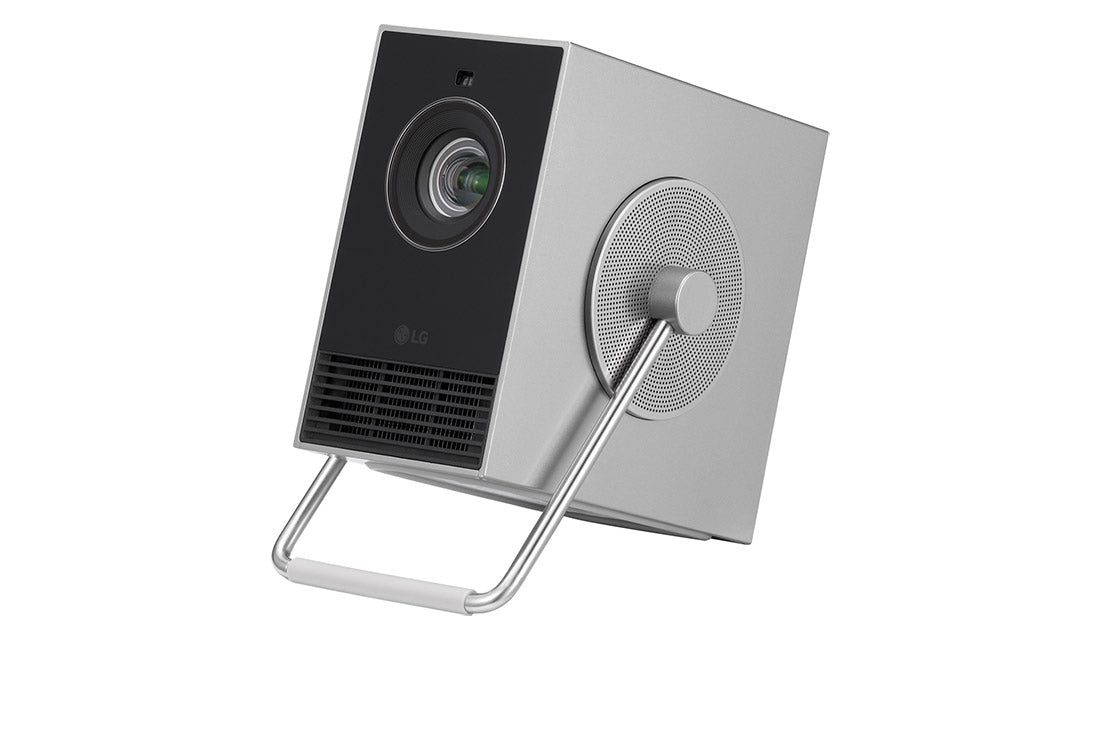 LG HU710PB video proyector Proyector de alcance estándar 500 lúmenes ANSI DLP UHD 4K (3840x2160) Plata, 450000:1, 1270 - 3048 mm (50 - 120")