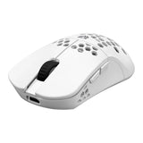 Balam Rush BR-936866 ratón Juego Ambidiestro RF inalámbrico + bluetooth Óptico 10000 DPI, Blanco