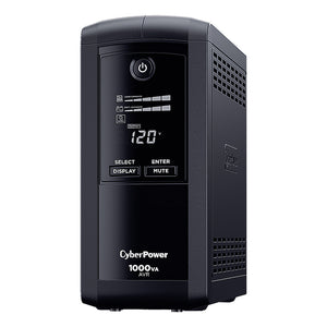 CyberPower CP1000AVRLCD UPS 1 kVA 600 W 60 Hz 1080 J