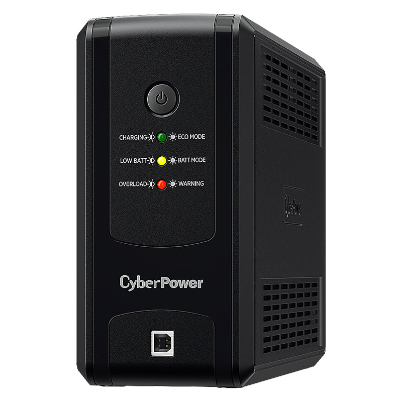 UPS/NO BREAK CYBERPOWER UT750GU 750VA/375W AVR/8CONT/LED - 8 Salidas/Regulador Automático de Voltaje/Luz Indicadora