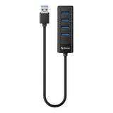 Steren USB-5234 hub de interfaz USB 3.2 Gen 1 (3.1 Gen 1) Type-A 5000 Mbit/s