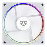 Balam Rush BR-942133 sistema de refrigeración de computadora Gabinete de la computadora Ventilador 12 cm Blanco