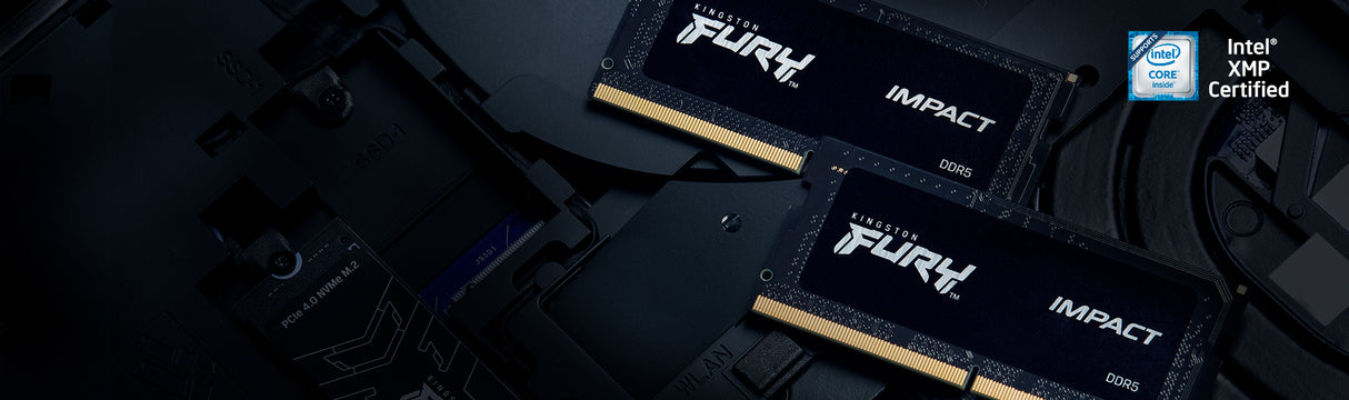 Kingston Technology 16GB 6000MT/s DDR5 CL38 SODIMM FURY Impact XMP Memoria RAM Si 38 16 GB 1 x 16 GB