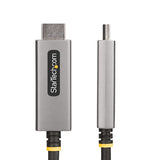 StarTech.com Cable Adaptador de 2m DisplayPort a HDMI - 8K 60Hz - 4K 144Hz - HDR10 - Conversor de Vídeo Activo DP 1.4 a 