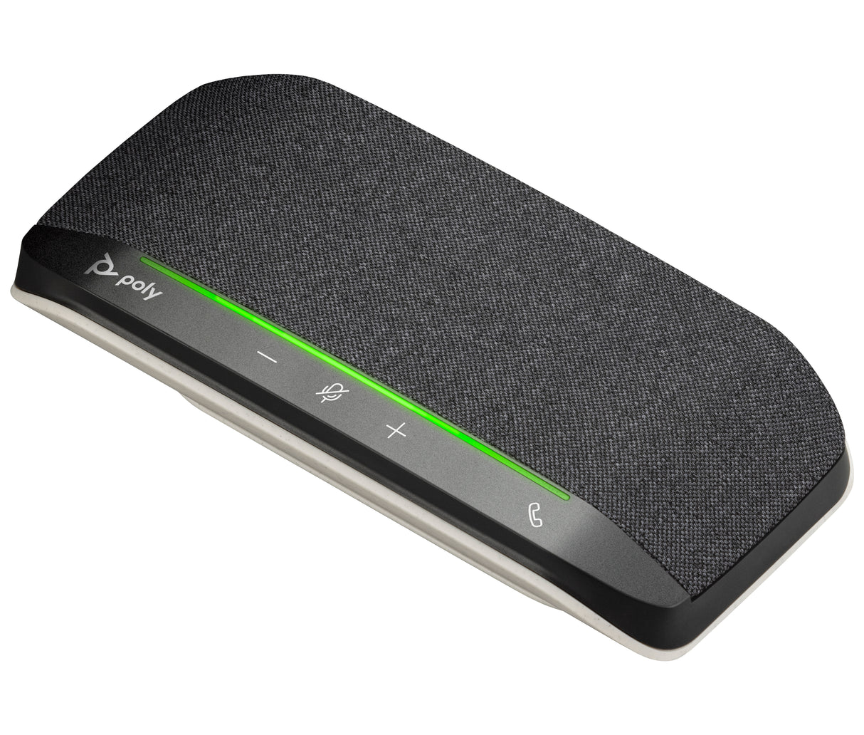 HP Poly Altavoz manos libres Poly Sync 10 USB-A USB-C altavoz PC Plata 0,715 m IP64