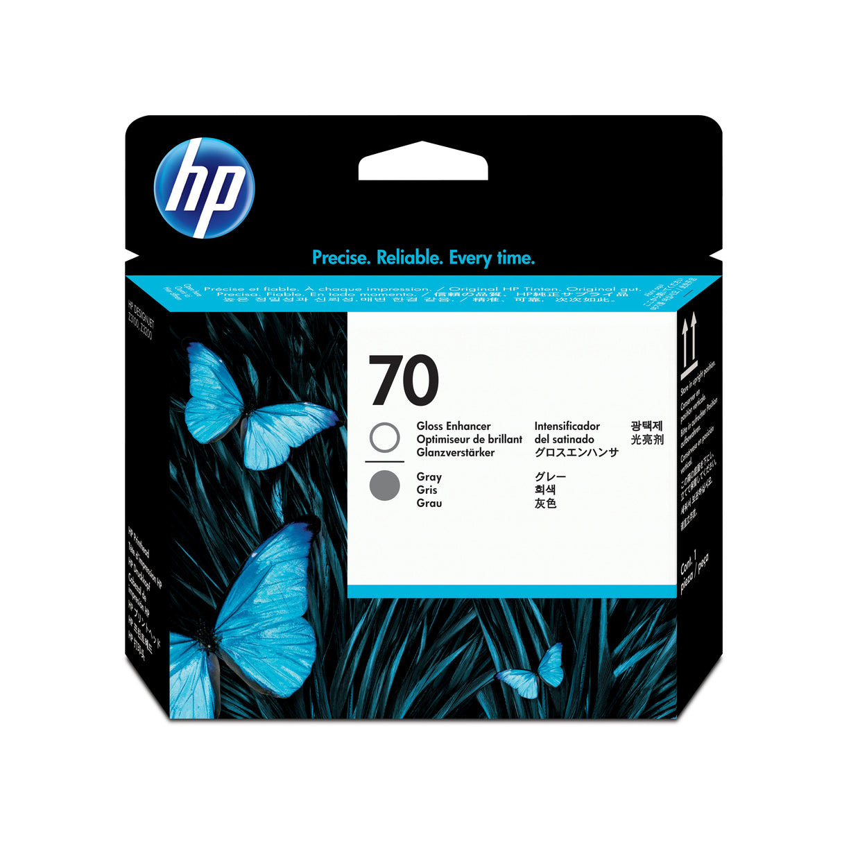 HP Cabezal de impresión de mejora de brillo DesignJet HP 70 gris Impresora Inyección de tinta térmica