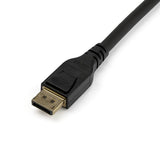 StarTech.com Cable de 5m DisplayPort 1.4 con Certificación VESA - 8K 60Hz HBR3 HDR - Cable DP Super UHD - Cable Delgado DP 1.4 Ultra HD de 4K a 120Hz Cable Derecho Derecho Oro 1.4