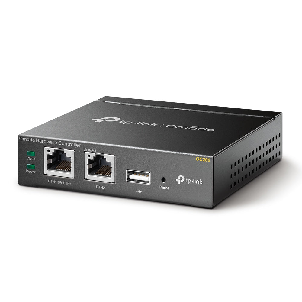 TP-Link Omada OC200 pasarela o controlador 10, 100 Mbit/s, Negro, Interno, 1200 MHz