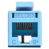Belden RV6MJKUTB-S1 conector RJ-45 Azul, U/UTP (UTP) | Conectores