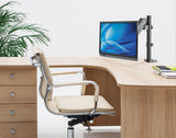 Manhattan Soporte universal para monitor, con pistón a gas Monitor Gris
