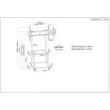 Manhattan Soporte universal para TV de alta resistencia Monitor Negro