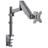 Soporte universal de pared para monitor MANHATTAN con pistón a gas,Soporta un monitor de 17