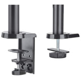 Soporte universal de pared para monitor MANHATTAN con pistón a gas,Soporta un monitor de 17