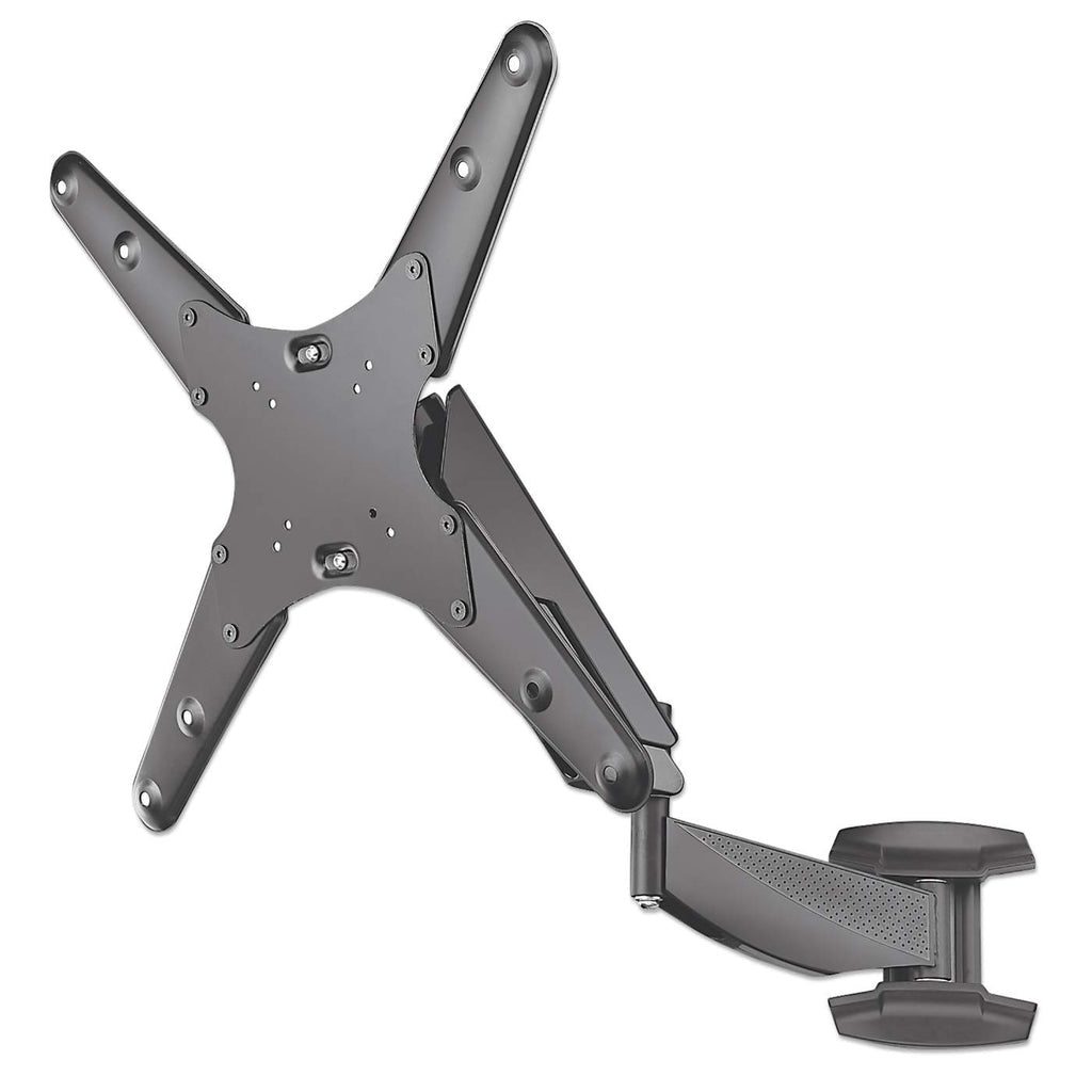 Manhattan Soporte universal de pared para TV, con pistón a gas Monitor Negro