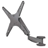 Manhattan Soporte universal de pared para TV, con pistón a gas Monitor Negro