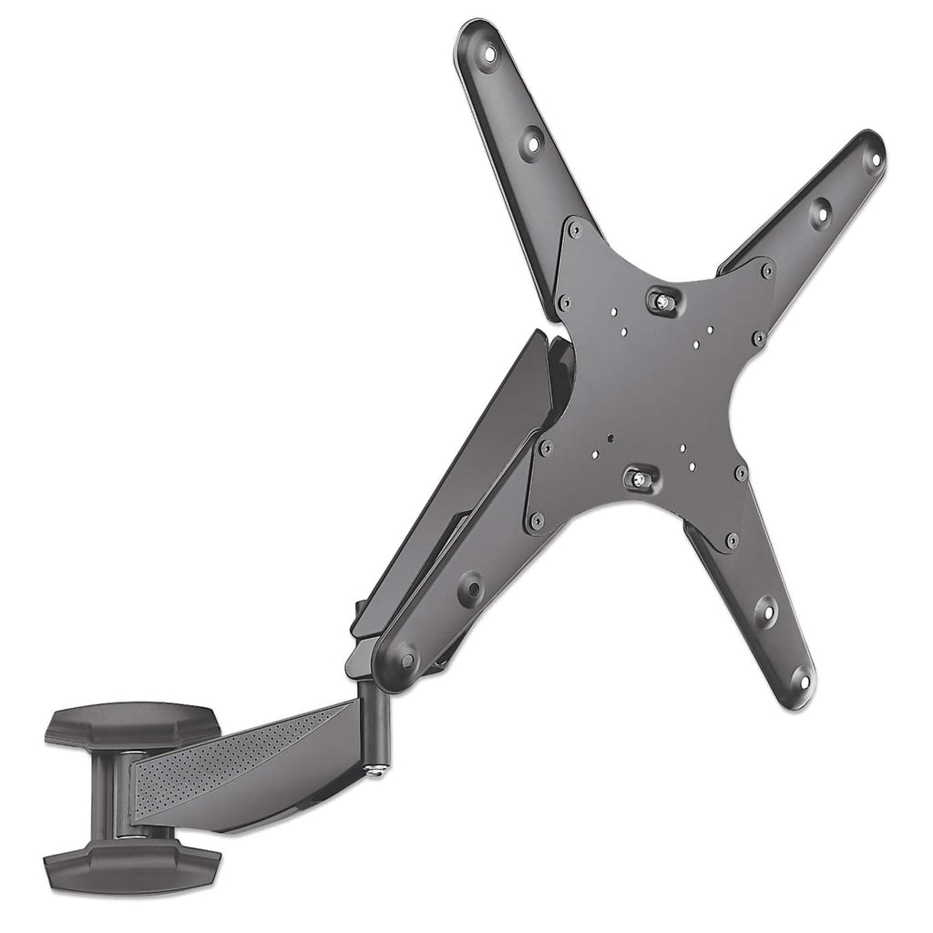 Manhattan Soporte universal de pared para TV, con pistón a gas Monitor Negro