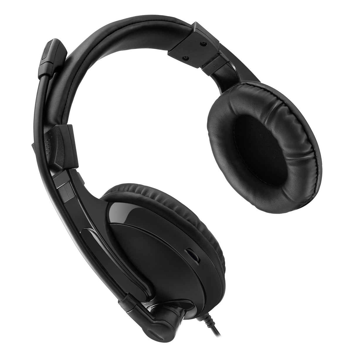 Adesso Xtream H5 - 3.5mm Stereo Headset with Microphone - Noise Cancelling - Wired- Lightweight