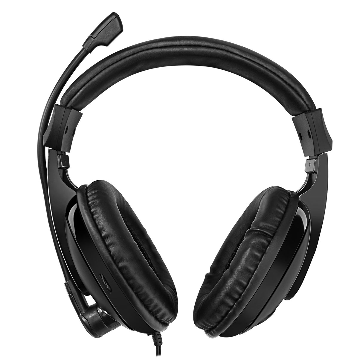 Adesso Xtream H5 - 3.5mm Stereo Headset with Microphone - Noise Cancelling - Wired- Lightweight