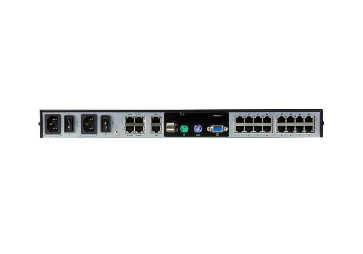 ATEN KN1116VA interruptor KVM Montaje en rack Negro