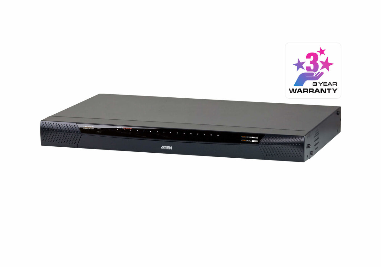 ATEN KN1116VA interruptor KVM Montaje en rack Negro