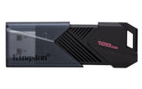 Kingston Technology 128GB Portable USB 3.2 Gen 1 DataTraveler Exodia Onyx Memoria Flash 128 GB USB tipo A 3.2 Gen 1 (3.1 Gen 1) Tapa