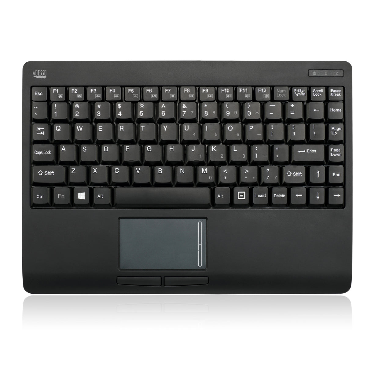 Adesso Wireless Mini Touchpad Keyboard