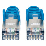 Intellinet Cable de Red Cat6a S/FTP, 2.1 m, Negro Cable Azul 2 m Cat6a S/FTP (S-STP)