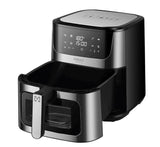 Mirati MFA12 freidora Sencillo 8 L Independiente 1500 W Freidora de aire caliente Negro, Plata