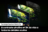 Samsung Series 8 QN75QN800DFXZX Televisor 190,5 cm (75") 7680 x 4320 Pixeles 8K Ultra HD Neo QLED Smart TV Wifi Negro