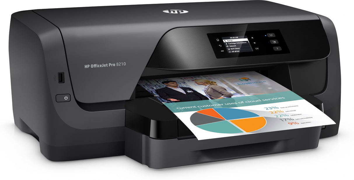HP OfficeJet Pro 8210 Inalámbrico Color Impresora, Servicio Instant Ink; Impresión a doble cara