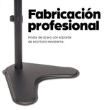 Manhattan Soporte doble de sobremesa para TV/monitores (Articulado), para pantallas de 10" a 27", montaje traseros tipo 