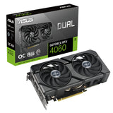 ASUS DUAL-RTX4060-O8G-EVO tarjetas gráficas Si 3072 NVIDIA GeForce RTX 4060