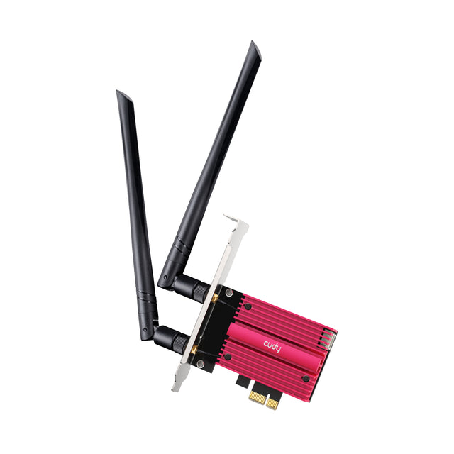 Cudy WE3000S tarjeta de red Interno WLAN / Bluetooth 2400 Mbit/s, Inalámbrico, PCI Express