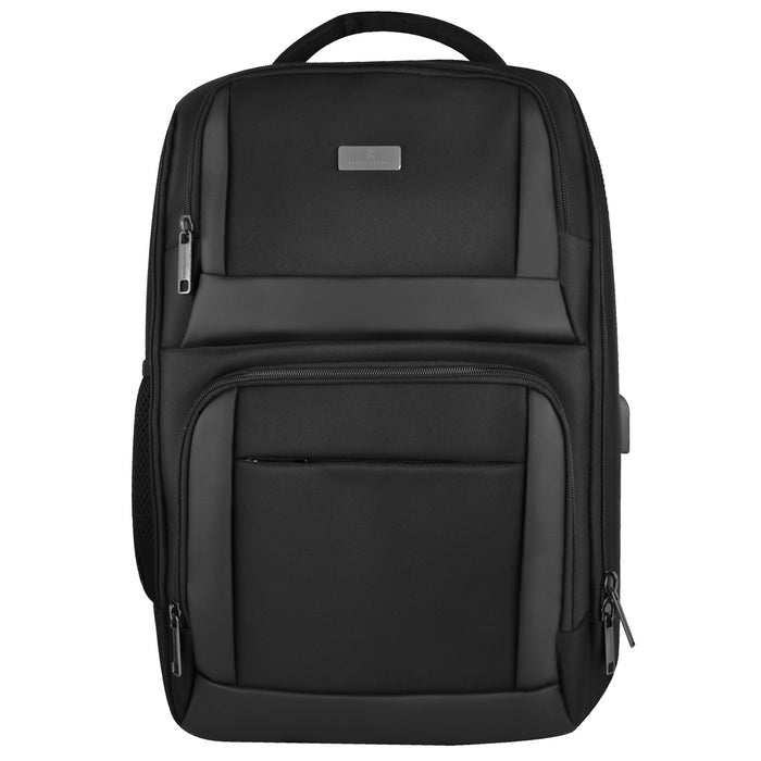 Perfect Choice PC-084785 maletín para laptop 43.2 cm (17") Mochila Negro, Tirante para hombro, 950 g