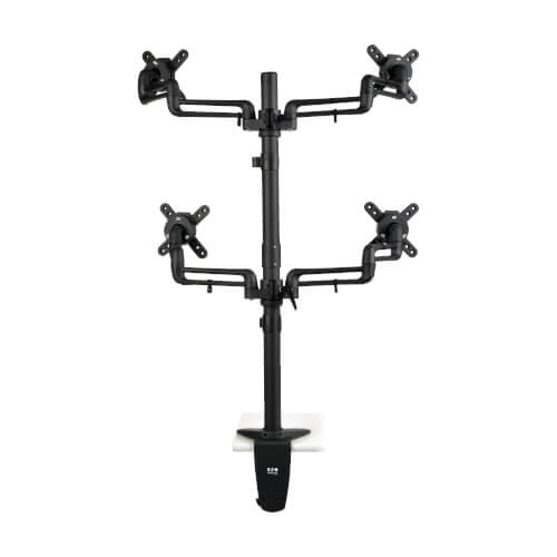Tripp Lite DDR1327SQFC Soporte Cuádruple de Escritorio Articulado de Brazo Flexible de Movimiento Completo para Monitore