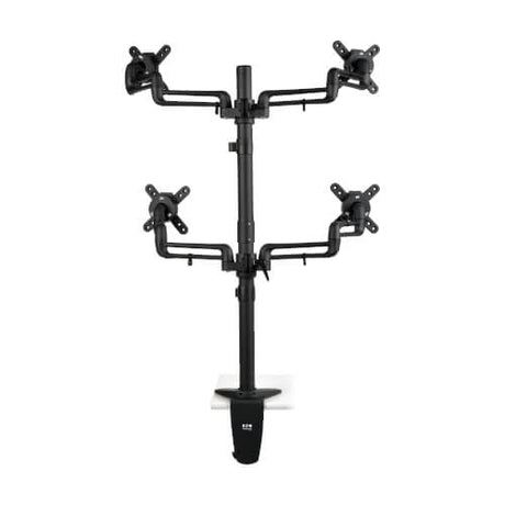 Tripp Lite DDR1327SQFC Soporte Cuádruple de Escritorio Articulado de Brazo Flexible de Movimiento Completo para Monitore