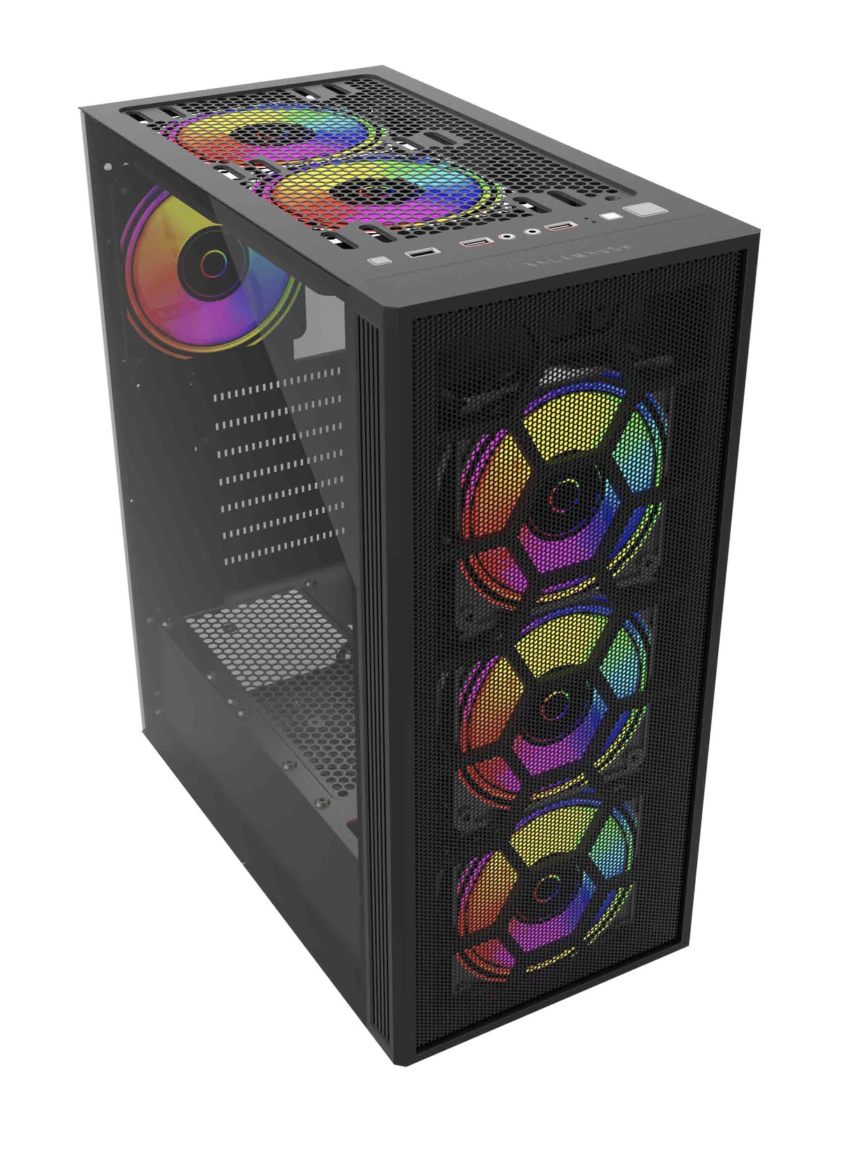 Balam Rush Dragonfly Mesh GM740 Midi Tower Negro