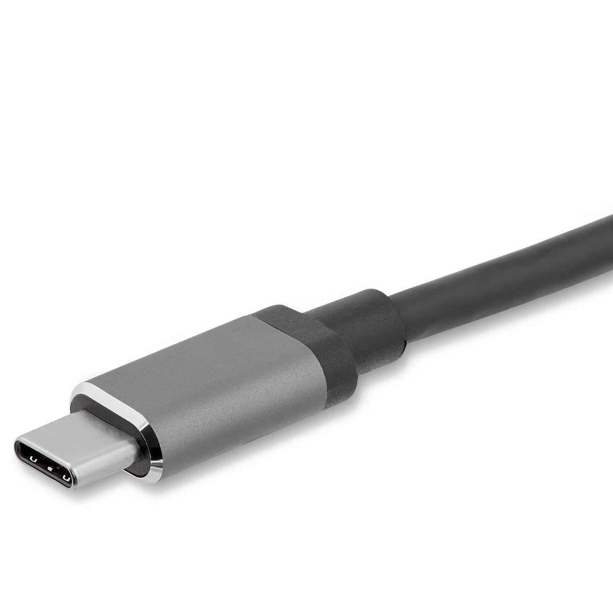 StarTech.com Adaptador USB-C a VGA y HDMI - 2en1 - 4K 30Hz - Gris Espacial - Adaptador Gráfico Externo USB Tipo C adaptadores gráficos usb USB Tipo C Macho Derecho Si