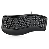 Adesso AKB-150SB-TAA teclado Médico USB QWERTY Inglés de EE. UU. Negro