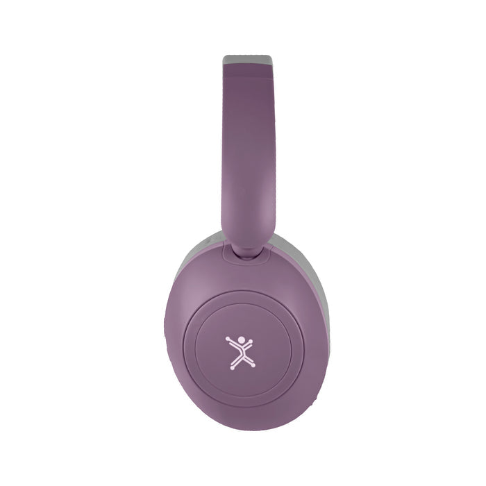 Perfect Choice PC-117124 audífono y auriculare Audífonos Inalámbrico y alámbrico Diadema Música Bluetooth Púrpura